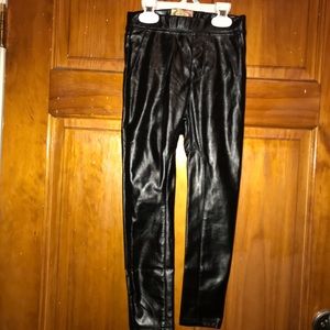Vegan leather pants